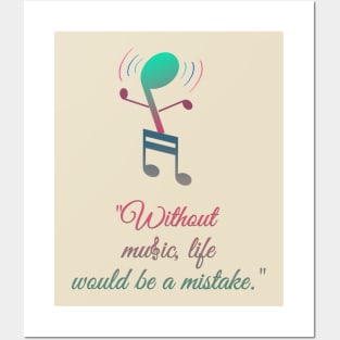 music is life Posters and Art